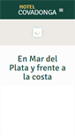 Mobile Screenshot of covadongahotel.com.ar